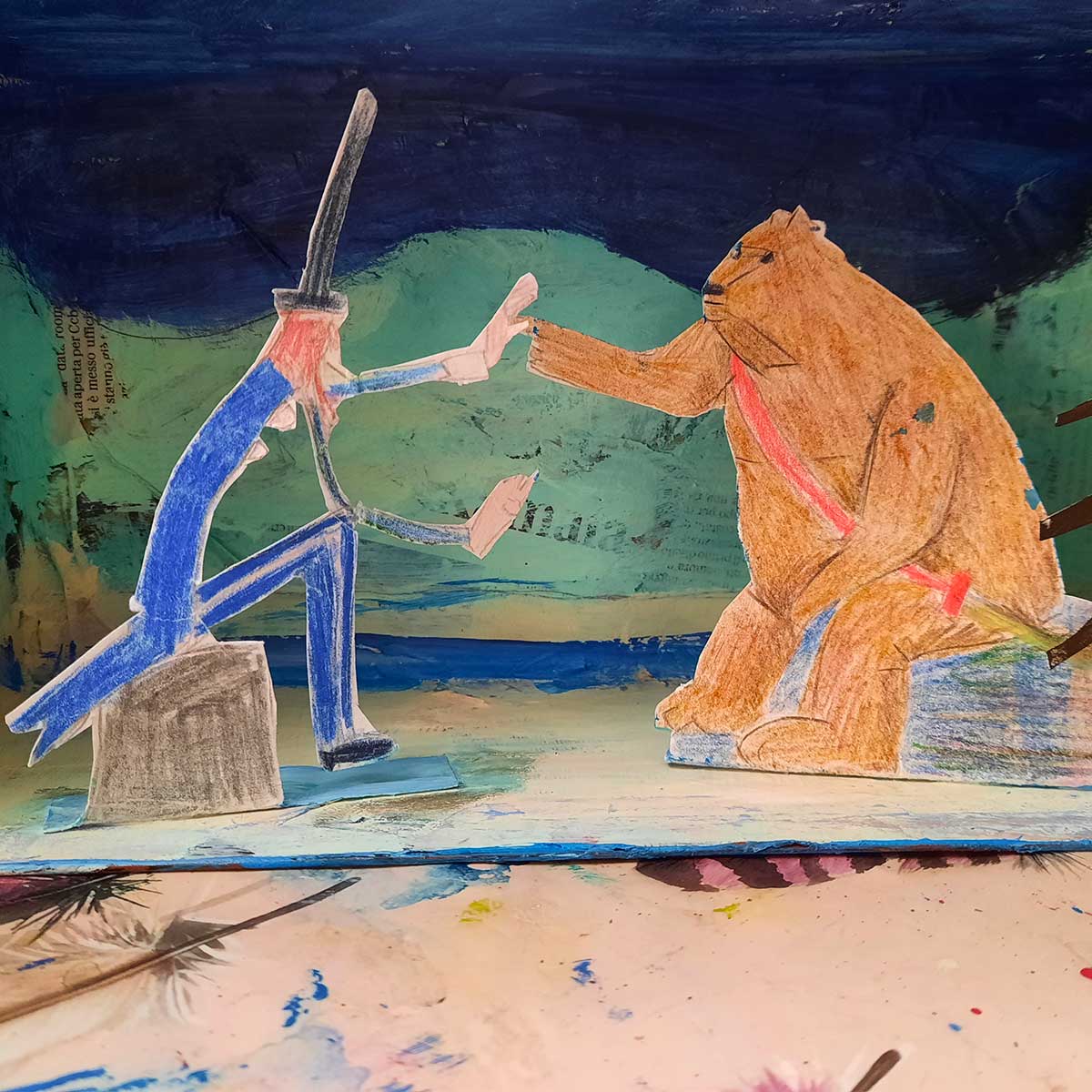 Corso Disegno, pittura e scenografia per bambini - Milano | Il Laboratorio Artistico